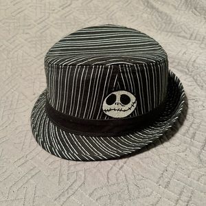 💀 Nightmare before Christmas Jack Skellington Black & White fedora hat